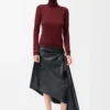 Pull en laine bordeaux/orange Pull en laine bordeaux/orange