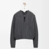 Pull en laine gris