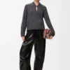 Pull en laine gris