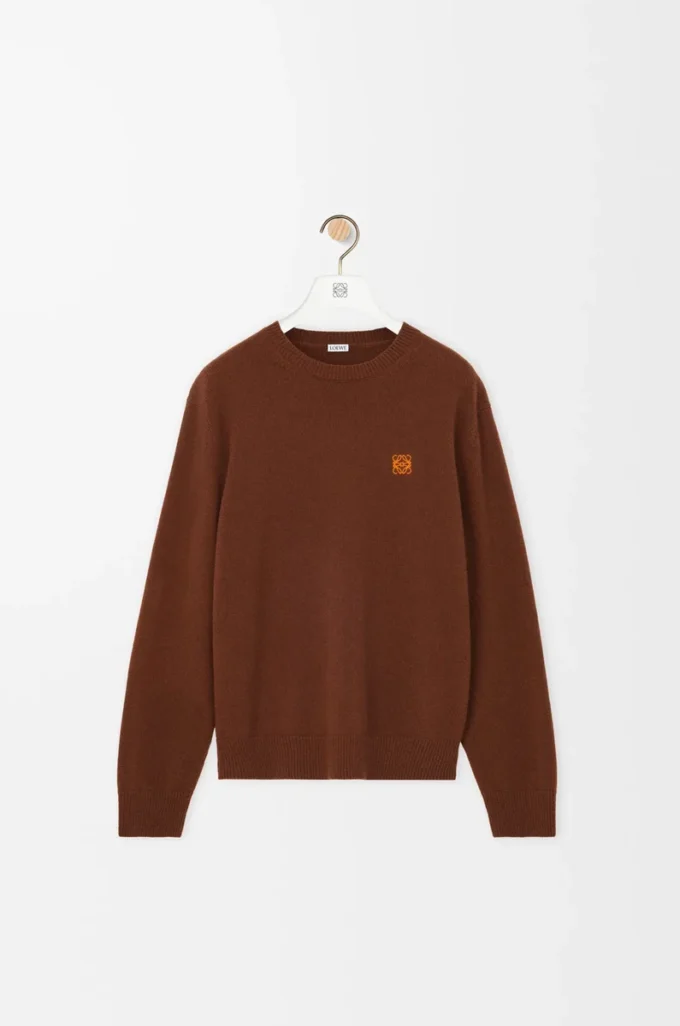 Pull en laine marron Pull en laine marron
