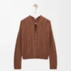 Pull en laine Marron