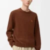 Pull en laine marron Pull en laine marron