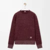 Pull en laine marron foncé