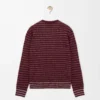 Pull en laine marron foncé