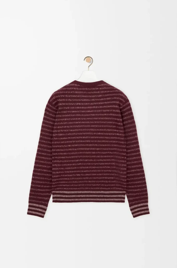 Pull en laine marron foncé