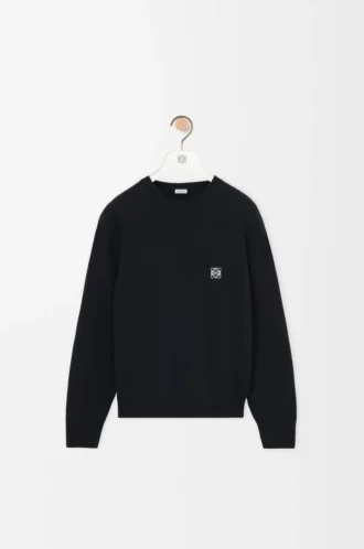 Pull en laine noir
