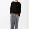 Pull en laine noir