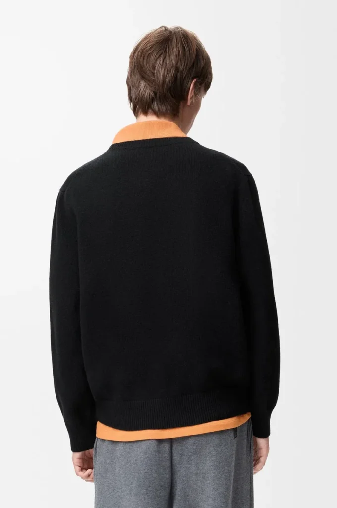 Pull en laine noir