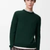 Pull en laine Vert/Bleu