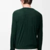 Pull en laine Vert/Bleu