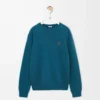 Pull en laine vert foncé
