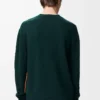Pull en laine Vert foncé/Multicolore
