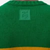 Pull en laine Vert/Gris