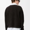 Pull en laine vert kaki