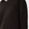 Pull en laine vert kaki