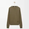 Pull en laine Vert/Vert kaki Pull en laine Vert/Vert kaki