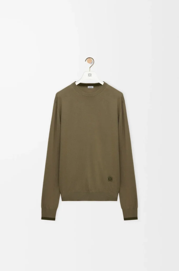 Pull en laine Vert/Vert kaki Pull en laine Vert/Vert kaki