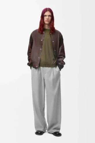 Pull en laine Vert/Vert kaki