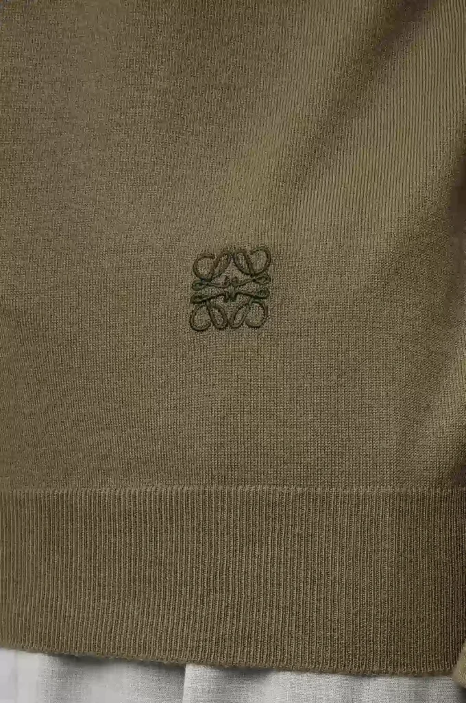 Pull en laine Vert/Vert kaki Pull en laine Vert/Vert kaki