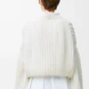 Pull en mélange de mohair Blanc