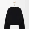 Pull en mélange mohair Noir