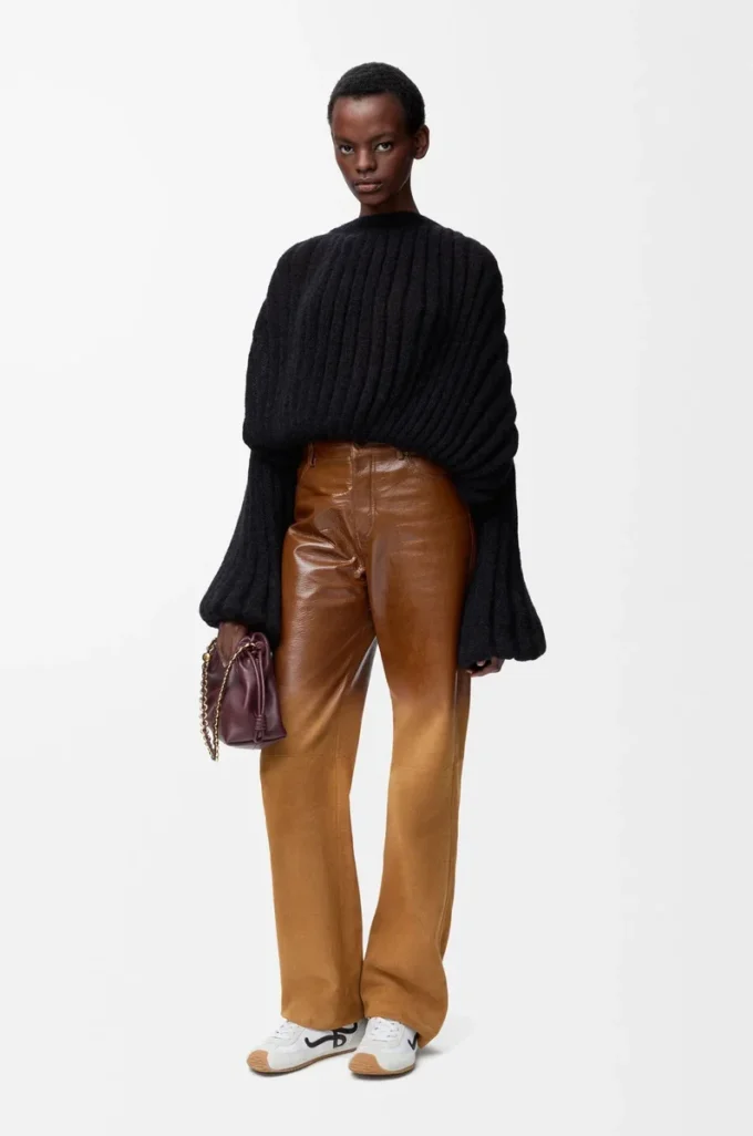 Pull en mélange mohair Noir