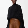 Pull en mélange mohair Noir
