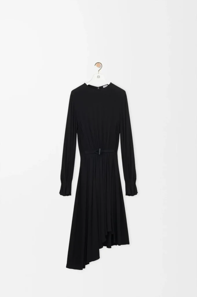 Robe en viscose Noir Robe en viscose Noir