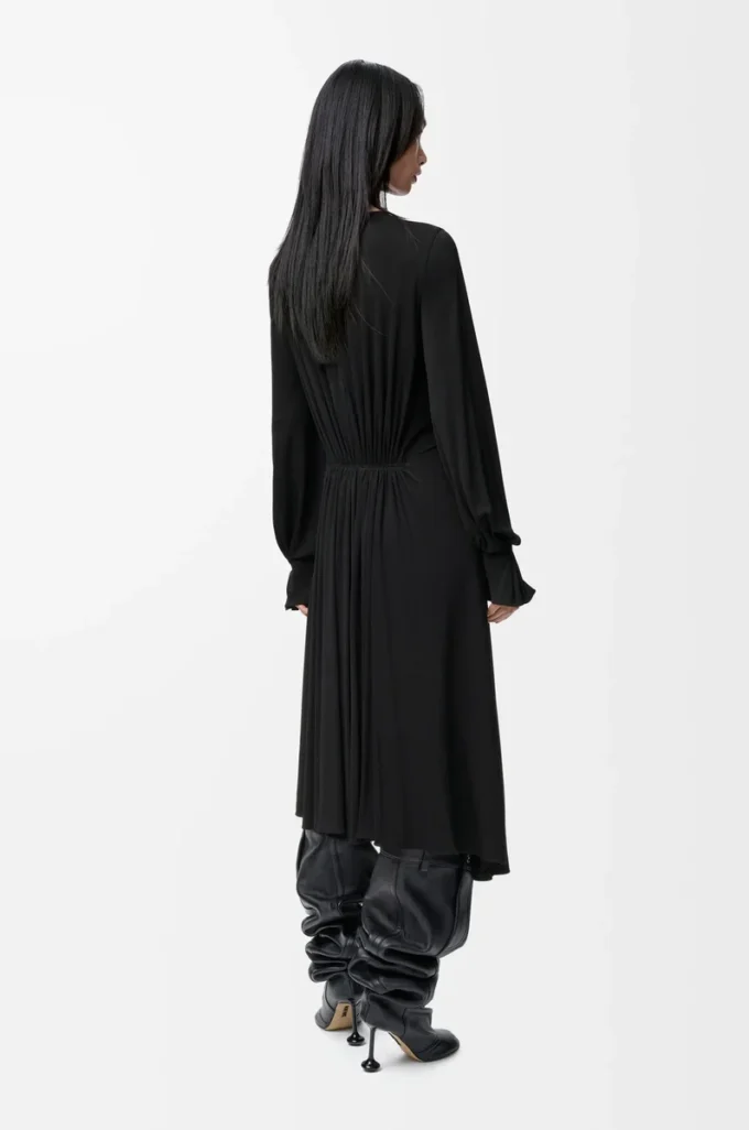 Robe en viscose Noir Robe en viscose Noir