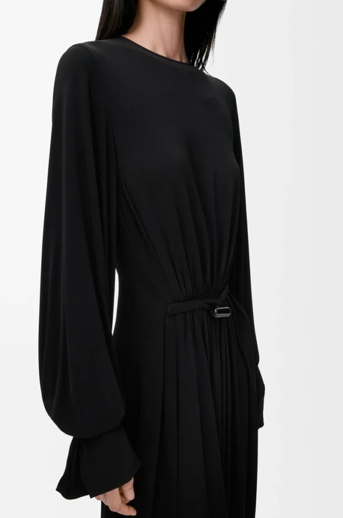 Robe en viscose Noir Robe en viscose Noir