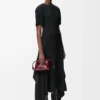 Robe en viscose stretch Noir