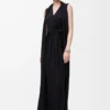 Robe flamenco en soie noire