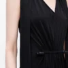 Robe flamenco en soie noire