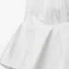 Robe flamenco en viscose blanche Robe flamenco en viscose blanche