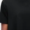 Robe trapèze en coton mélangé Noir Robe trapèze en coton mélangé Noir