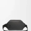 Sac à bandoulière convertible en cuir de veau classique Noir