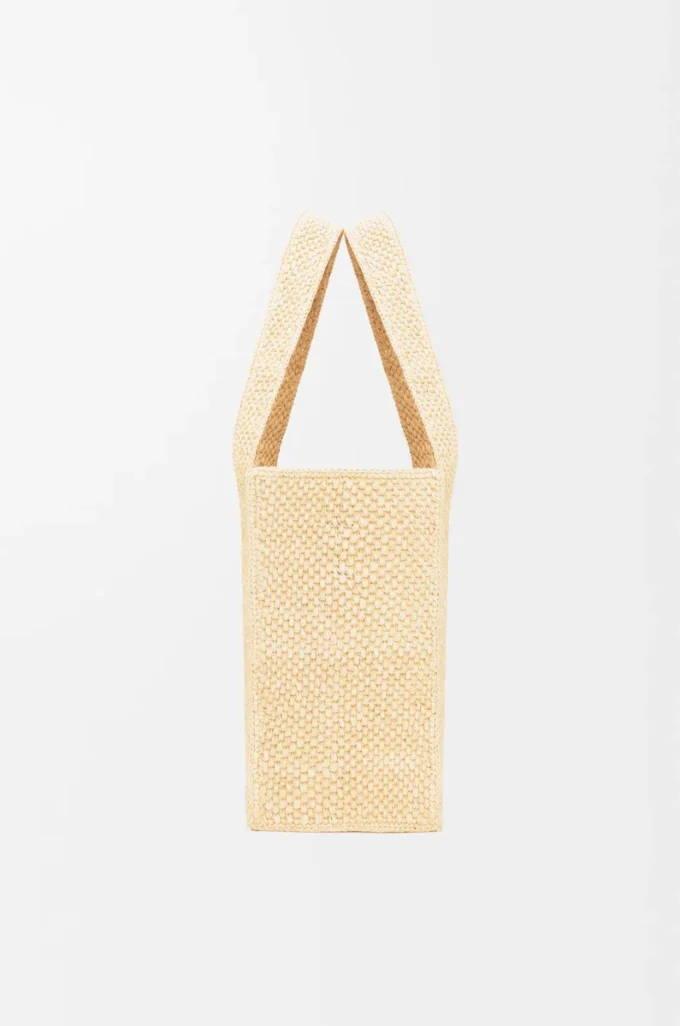 Sac cabas moyen LOEWE Font en raphia naturel Sac cabas moyen LOEWE Font en raphia naturel