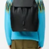 Sac à dos Flamenco en cuir de veau souple et brillant Noir