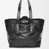 Sac Fold Shopper en cuir de veau papier Noir Sac Fold Shopper en cuir de veau papier Noir