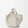 Sac Hammock compact en cuir de veau grainé souple Light Ghost