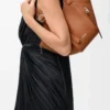 Sac Hammock Flip en cuir de veau classique écureuil