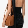Sac Hammock Flip en cuir de veau classique écureuil