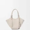 Sac Hammock Flip en cuir de veau classique Light Ghost
