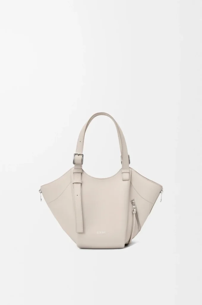 Sac Hammock Flip en cuir de veau classique Light Ghost