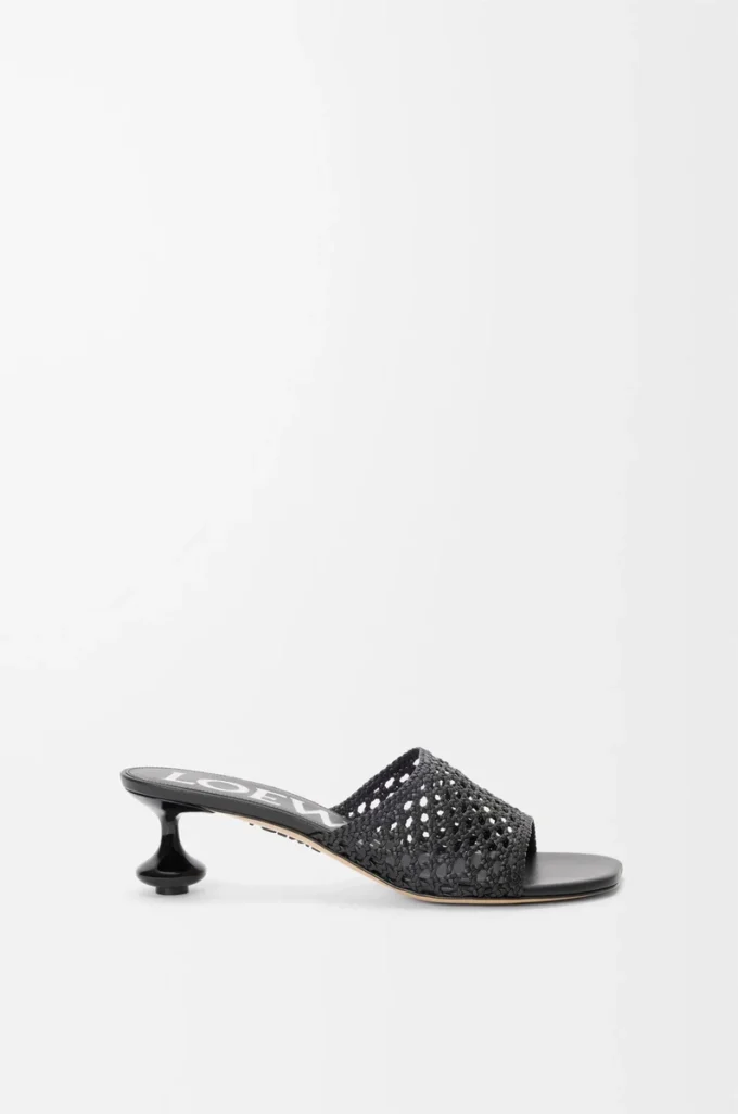 Sandales Toy en cuir de veau Noir