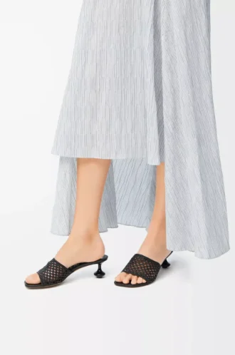 Sandales Toy en cuir de veau Noir