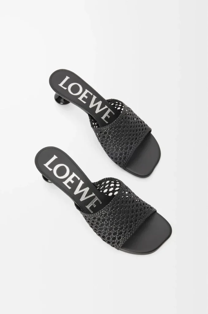 Sandales Toy en cuir de veau Noir