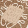 Serviette Anagram en coton Beige