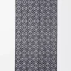 Serviette Anagram en coton Bleu marine