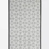 Serviette Anagram en coton Bleu marine